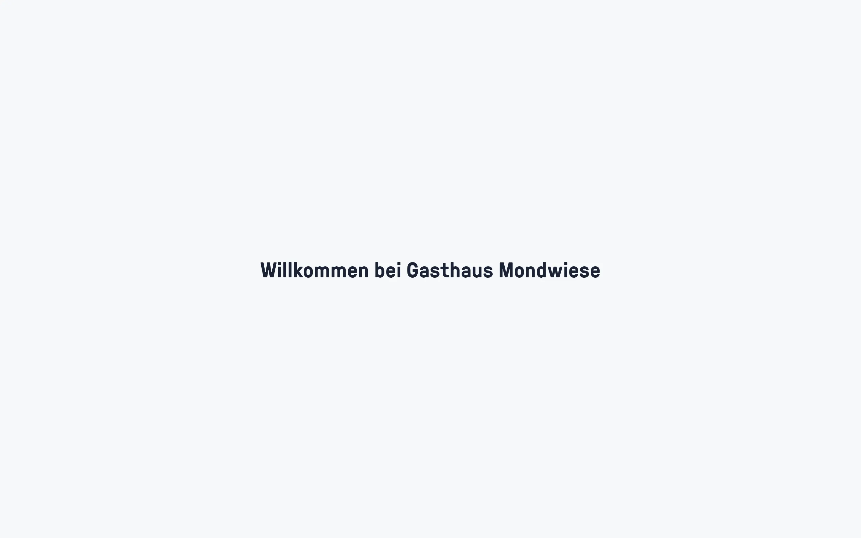 Der Ruhebildschirm des verbundenen Displays mit Begrüßung